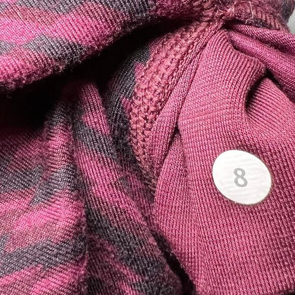 Lululemon Wunder Under Crop Hi-Rise Full-On Luon Shifted Horizon Size 8 - Picture 7 of 7